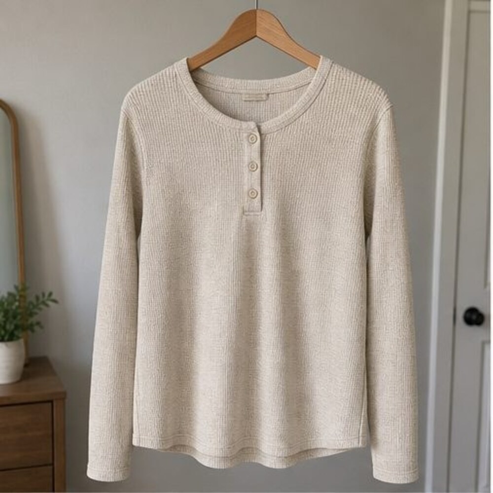 Camel Puff Sleeve Top